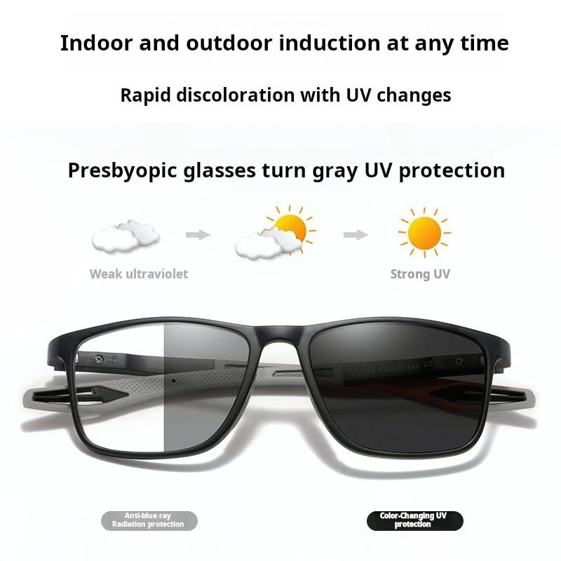 Auto-Focus Reading Glasses for Men & Women — Multi-Distance Vision, UV Auto-Darkening Lenses, Perfect for Reading, Computer, Driving & Daily Wear (6 Styles)