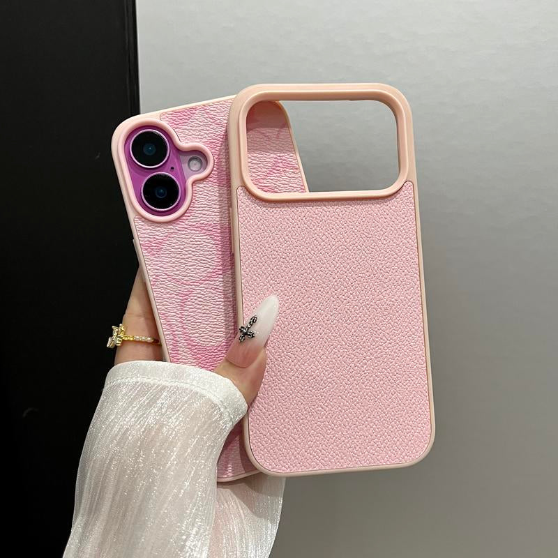 Suitable for Iphone 17，16, 15, 14, 13, 12, 11 Pro Max, High-End Leather Pattern Phone Case, Iphone 16 Plus, 15 plus Leather Phone Case for Both Boys and Girls, Shockproof Phone Case