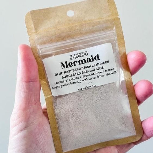 Loaded Teas - 55 Flavors Caffeinated Beverage Mix - Sugar-Free & Gluten-Free Energy Powder Drink - 32oz Smoothie Mix - Made in USA - 24 Months Shelf Life