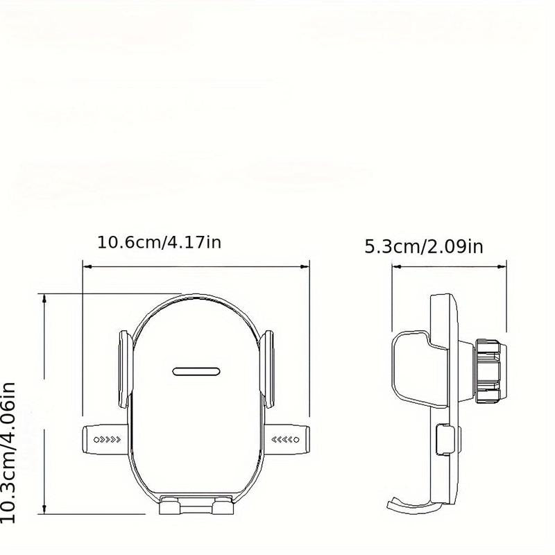 360° Rotating Suction Cup Phone Holder | Universal Smartphone Mount | Durable ABS, Secure Grip | Flexible Car Dashboard Stand for Safe Driving