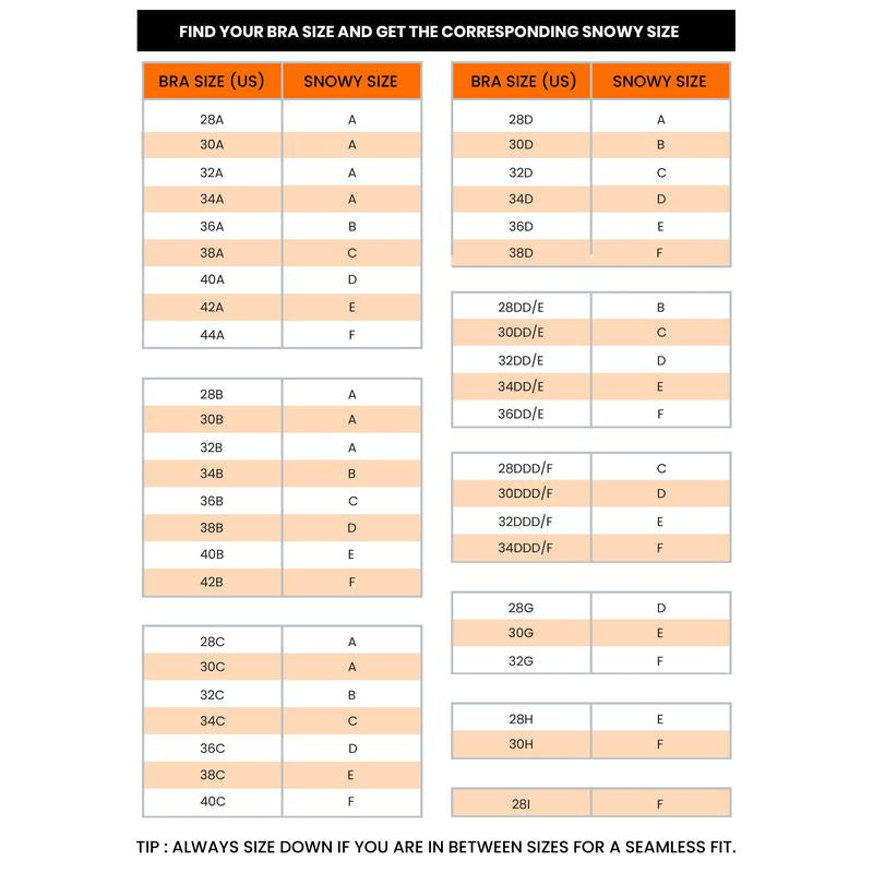 SNOWY Sticky Inserts - Instant Lift & Boost, Washable & Reusable, Outfit Enhancer