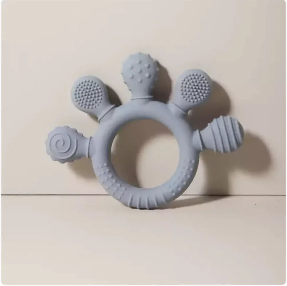 Silicone Baby Hand Teether