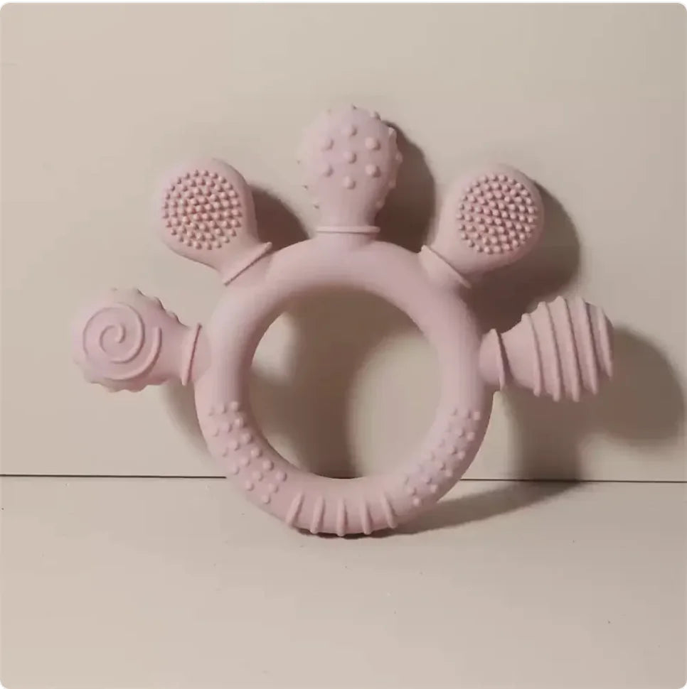 Silicone Baby Hand Teether
