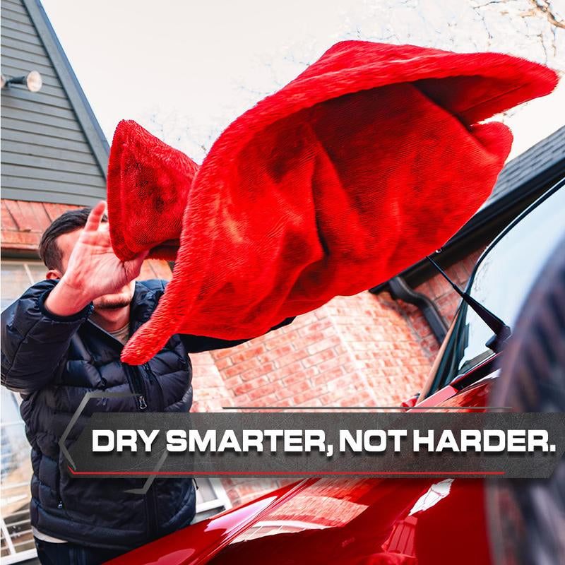 BLACKLINE® TWISTED-LOOP DRYING TOWEL - Ultra-Absorbent Car Drying Towel Made with a Twisted-Loop Microfiber Weave, 1300 GSM Premium Microfiber