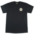 Sex Wax Mens Regular Short Sleeve The Fade Tee (Medium Black)